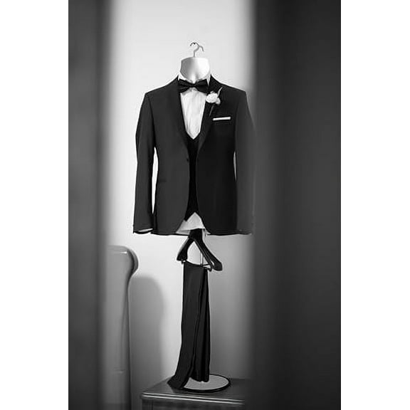 DisplayTown 4 Pack White Male Mannequin Torsos with Metal Stands Dress Form Tshirt Display Countertop Hollow Back Body with Metal Pole & Hanging Hook S-M Clothing Sizes