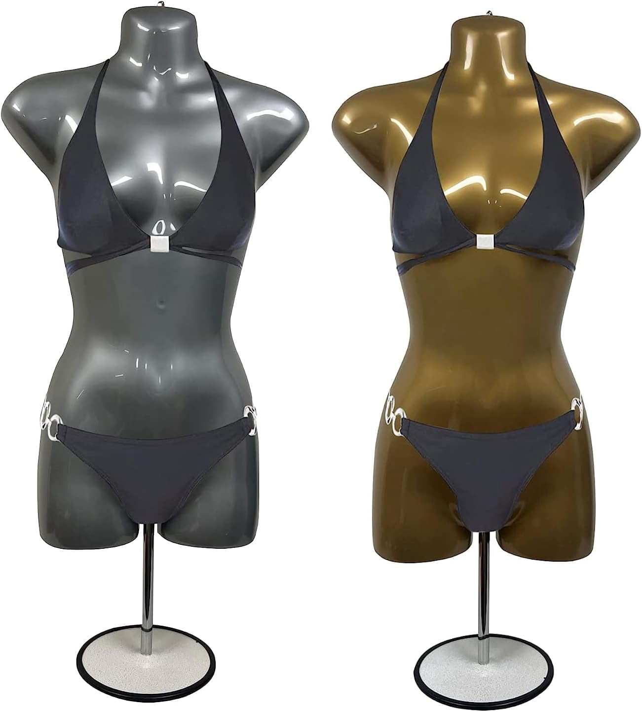 DisplayTown 10 Pack Gold Female Mannequin Hip Long Body Torso Dress Form Hanging Hook S M Sizes A0a81d79 2fa9 459a Bb12 E4a565b528ea.f185f3c3af8c57df0a72255b43b9547a - View #5