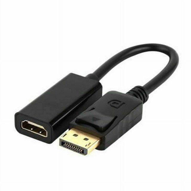 Displayport DP to HDMI Adapter Male Female Cable Full HD 1080P Display