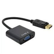 Displayport To VGA Interface Monitor Adapter, DP To VGA Computer Graphics Converter