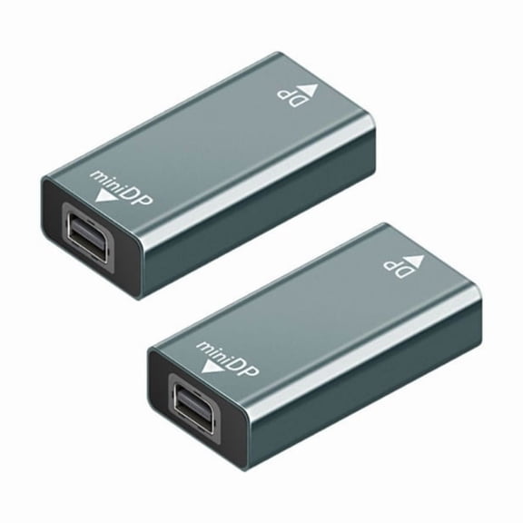 Displayport to Mini Displayport Adapter Mini DP to DP Cable Extender for 4K@60Hz Video Streaming and Graphics Work