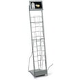 thumbnail image 1 of Displays2go, Portable Literature Floor Stand, 10.1" LCD Screen – Silver (DGNCYBRSLV), 1 of 1