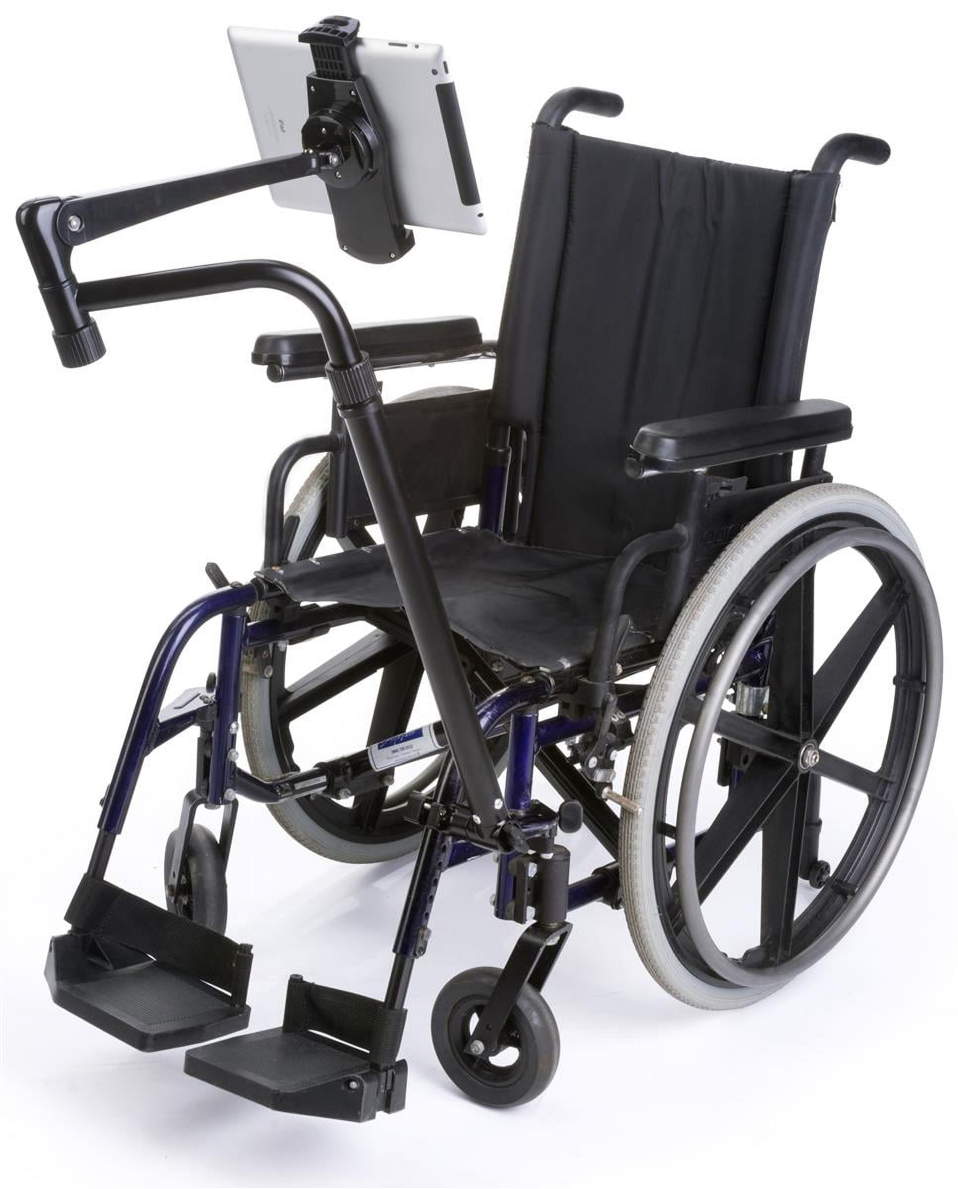 Heavy-Duty Clamp Wheelchair Mount & Universal Cradle for 9 - 10