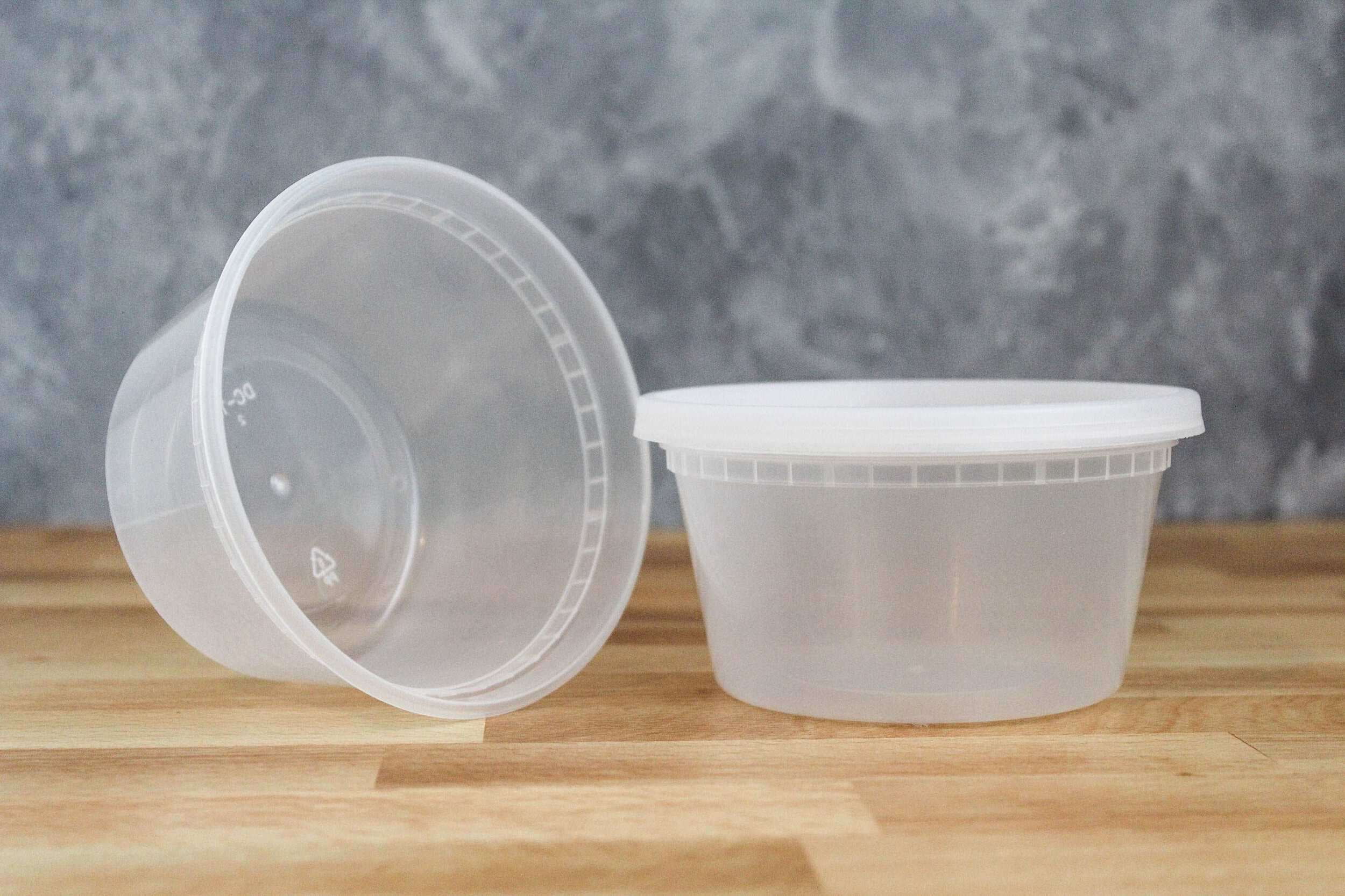 Disposable 12oz Plastic Soup Container (240pcs)