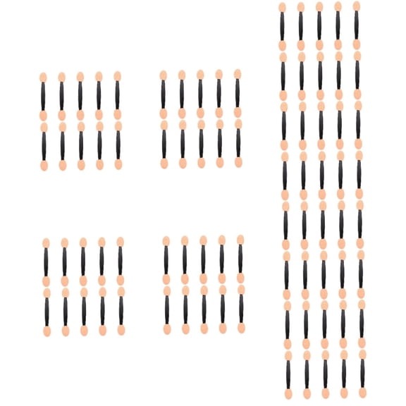 Disposable 800 Pcs Double Ended Eyeshadow Brush Mini Makeup Cosmetic Sponges Make up Sponges Beauty Sponge Eye Makeup Applicators s Eye Makeup Eye Shadow Emulsion Bulk