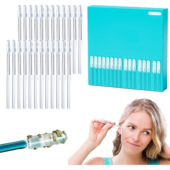 Disposable Adhesive Cleaning Swabs Gentle Sticky Tips for Daily Personal Care