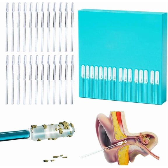 Disposable Adhesive Ear Swabs Gentle Sticky Tips for Daily Personal Care