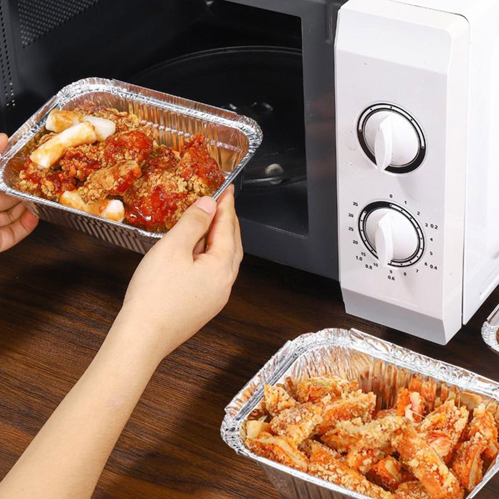 Microwave Oven Tinfoil