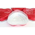 thumbnail image 1 of Disposable Aluminum Heart Shaped Baking/Cake Pan with Clear Plastic Lid (10), 1 of 6