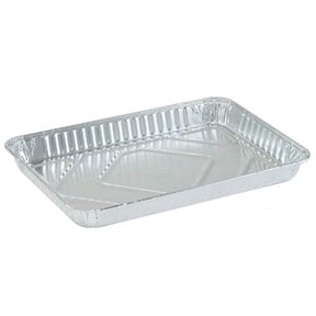 Disposable Aluminum Quarter (1/4) Size Cake/ Cookie Sheet: 2 Pack