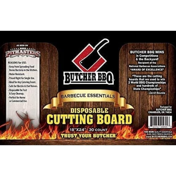 Disposable BBQ Cutting Board for outdoor grilling, food-grade PE ...