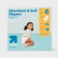 thumbnail image 1 of Disposable Baby Diapers, Size 6, 96ct, 1 of 6