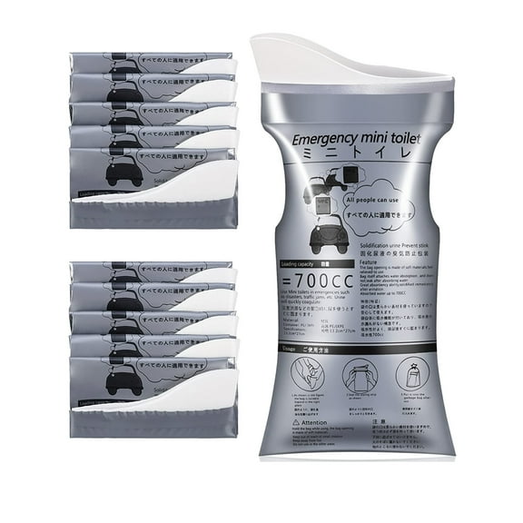 Disposable Bag Portable Camping Pee Bags Travel Pee Bags Traffic Jam Emergency Portable Bag