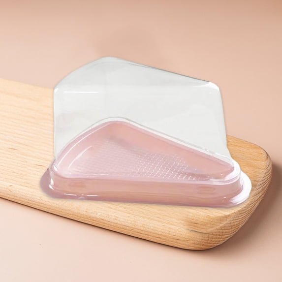 Disposable Baking Container, Cheesecake Box for Single Serve Desserts, Tiramisu Packing Box, Food Blister Box for Parties, Events, and Home Baking