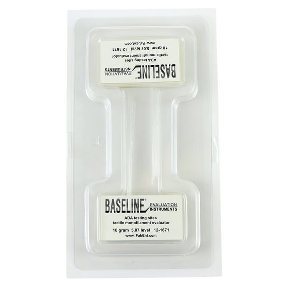Disposable Baseline Tactile Monofilament Evaluator, 5.07 (10 gram), 40 Each (ADA)