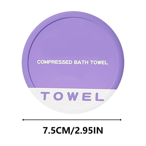 Disposable Bath Towel Thick Cotton,Individually Wrapped Compressed Towel,Super Absorbent Quick Dry Performance,Travel Hotel Spa Camping Use,Portable Emergency Shower Towel,Daily Outdoor Essential