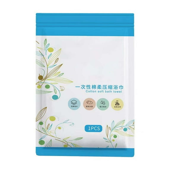 Disposable Bath Towels,Disposable Towel Thicker Magic Compressed Towel,Large Size Coin Tissue,Portable Washcloth Reusable for Travel Camping Hiking Outdoor Sports Beauty Salon,Shower Towel
