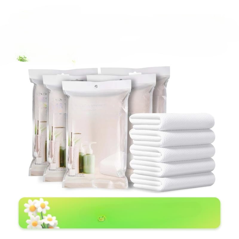 20 Pack Disposable Bath Towels - Large 51"x27.5", Thick, Portable For Travel, Gym, Spa, Camping