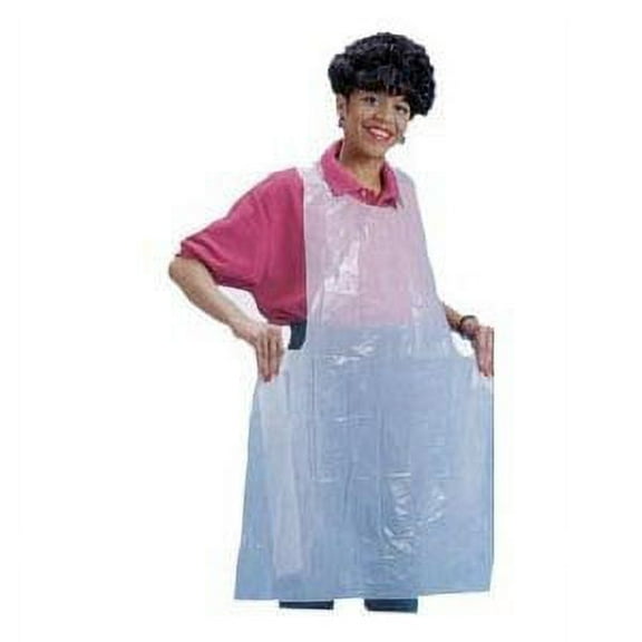 Disposable Bib Apron 24" X 42" Medium- Box Of 100