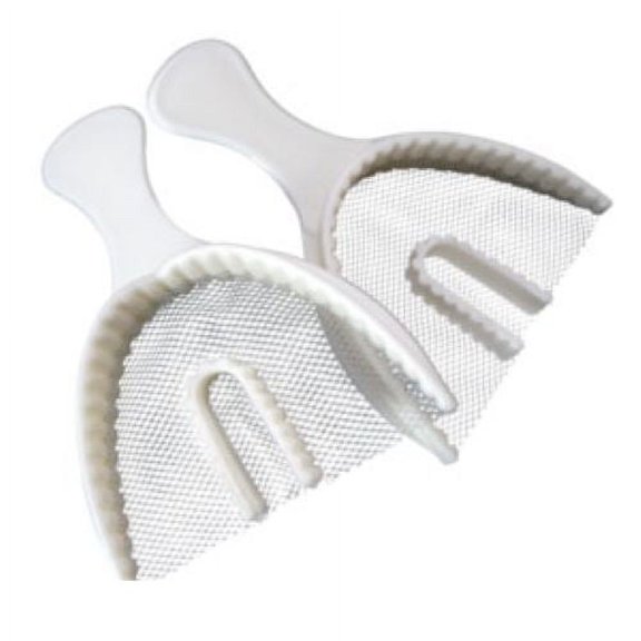 Disposable Bite Registration Trays Large Full Arch White Plastic 30/Box