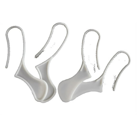 Disposable Bite Registration Trays Posterior Small Half White 50/Box