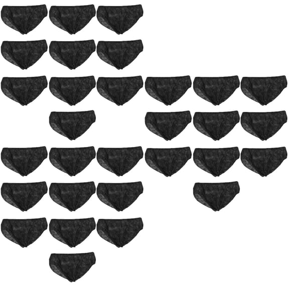 Disposable Briefs Men Underwear Non-Woven Paper Panties for Mens Short Pants Man Travel 30 Pcs