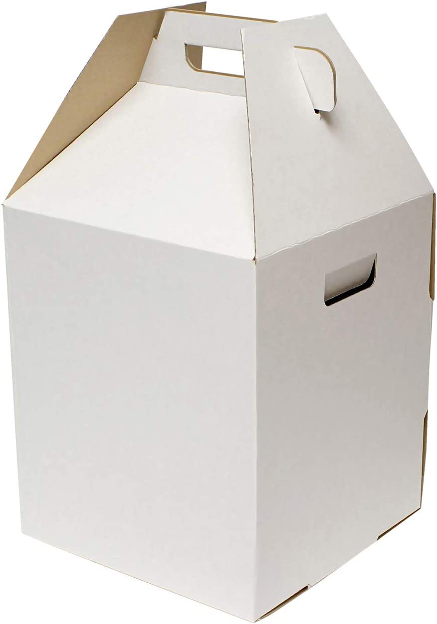 Disposable Cake Carrier Tall Cake Caddy 2 or 3 Layer Cake Carrier 16