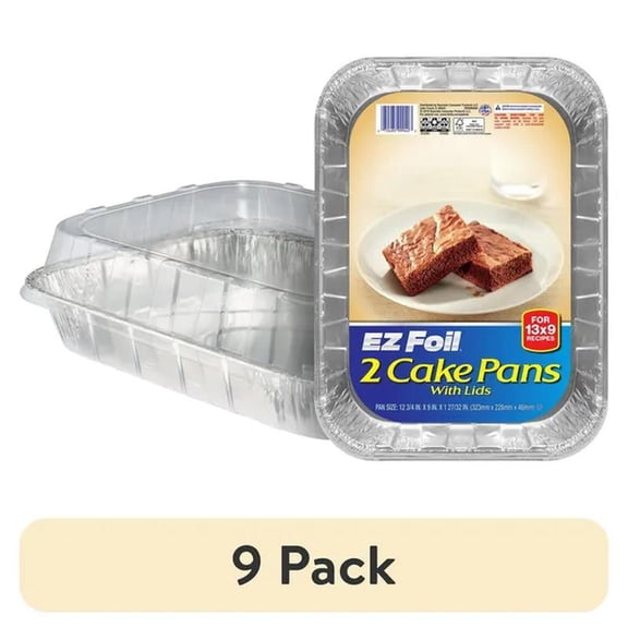 Disposable Cake Pans with Lids