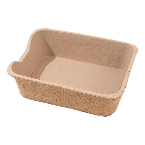 Disposable Cat Open Cats High Sided Prevent Sand Leakage Kitty Litter Pan for Indoor Cats mall Animals Rabbits S