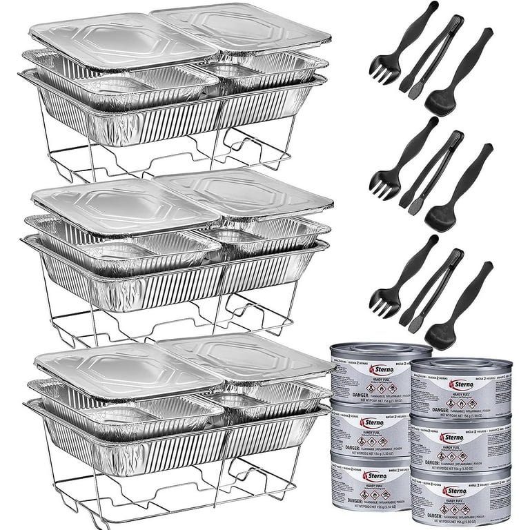 https://i5.walmartimages.com/seo/Disposable-Chafing-Dish-Buffet-Set-Food-Warmers-Parties-Complete-33-Pcs-Servers-Covers-Catering-Supplies-Full-Size-Pans-9x13-Warming-Trays-Utensils-L_bdd75bdd-4d2b-4c1d-b0ab-6e8e06ee3881.db542d85c70b01d15947d9b79c926075.jpeg?odnHeight=768&odnWidth=768&odnBg=FFFFFF