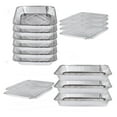 thumbnail image 1 of Disposable Chafing Dish Set - Food Warmer Pans & Lids - 15 Piece Buffet Replacement Kit - Aluminum Water & Food Trays for Parties, Catering & Events, 1 of 6