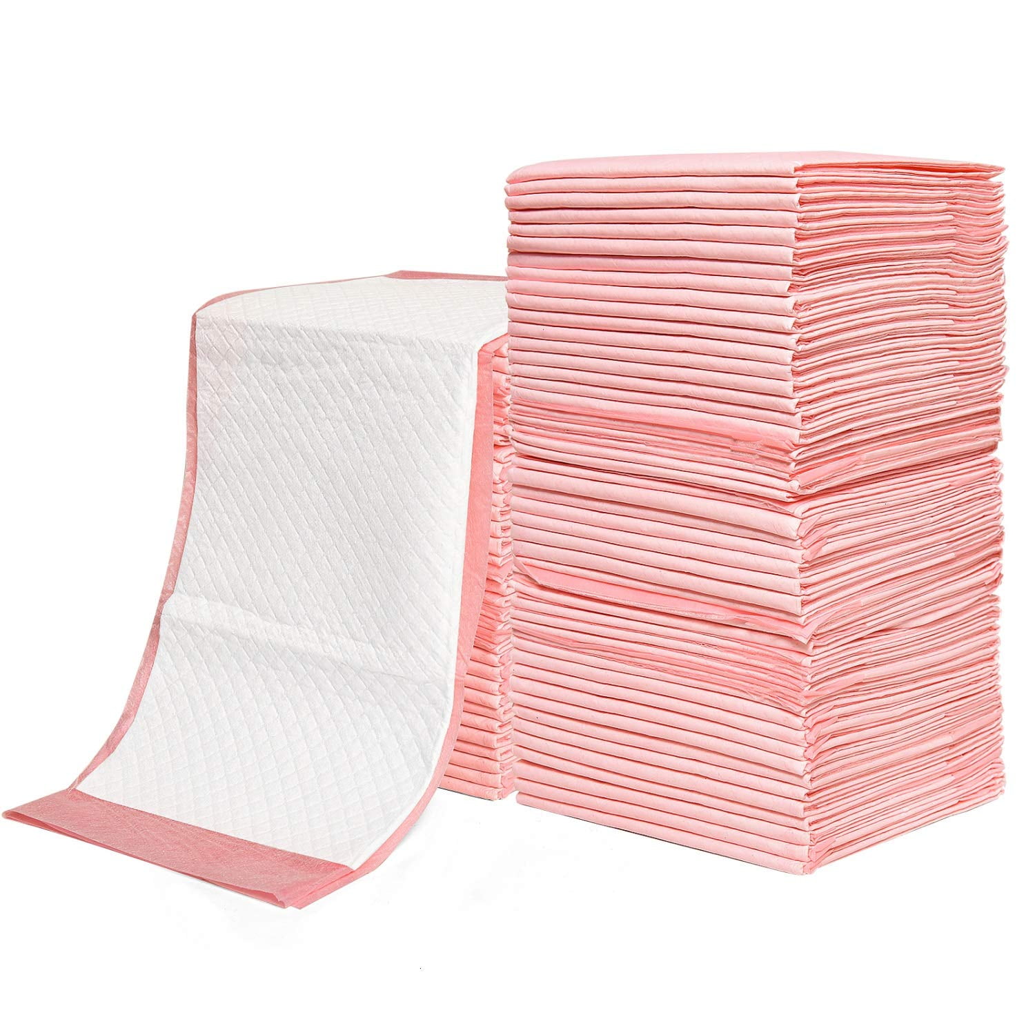 Disposable Changing Pads for Baby Disposable Underpads Waterproof Diaper Changing Pad Breathable Underpads Bed Table Protector Mat Changing Pad Liner, 24 Inches x 17 Inches