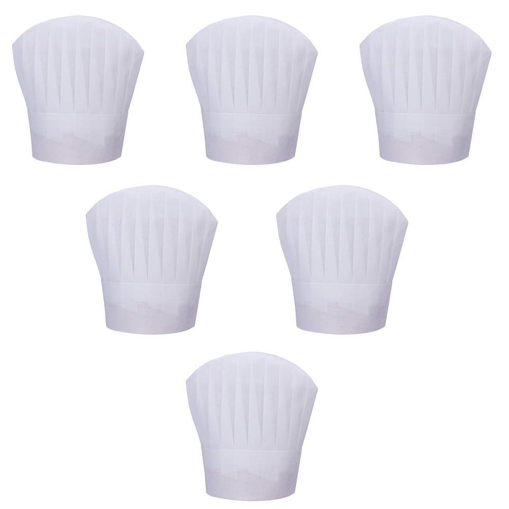 Disposable Chef Hat Kitchen Catering Cooking Cap Hats for Kids Toques