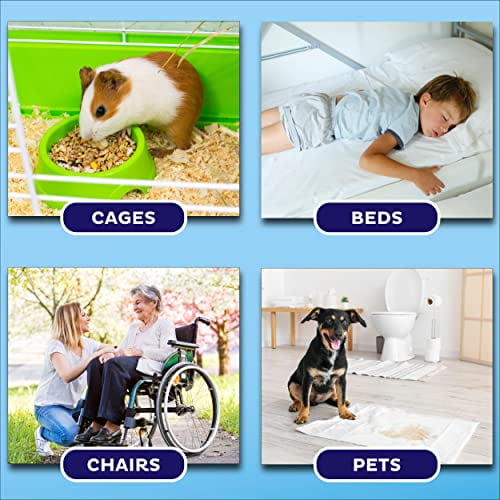 Disposable Chucks Pads [300 Pack 17x24] Diaper Changing Pad