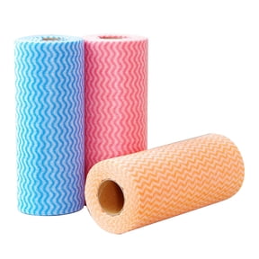 Disposable Cleaning Towels, Reusable Cleaning Cloths, Kitchen Towels Dish Cloths Dish Rags, Non Woven Fabric Handy Wipes