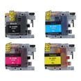 Disposable Color Ink Cartridge Set Black Cyan Magenta Yellow Smoothly
