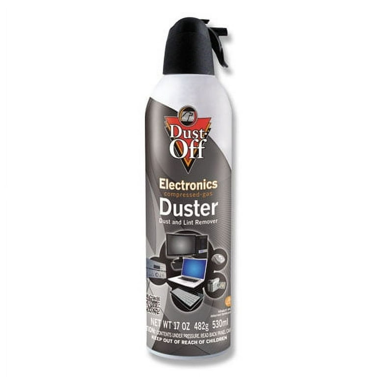 Disposable Compressed Air Duster, 17 oz Can Disposable Compressed Air Duster, 17 oz Can