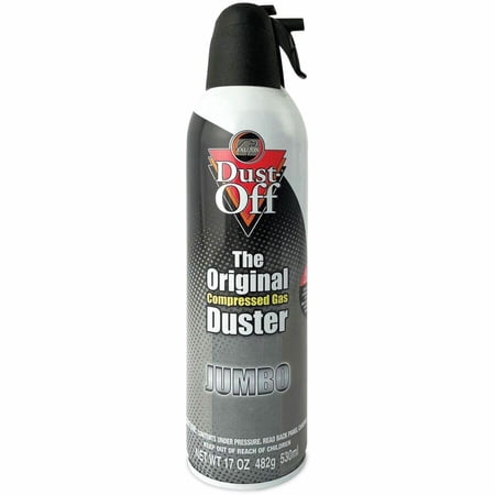 Disposable Compressed Air Duster, 17 Oz Can | Bundle of 5 Each