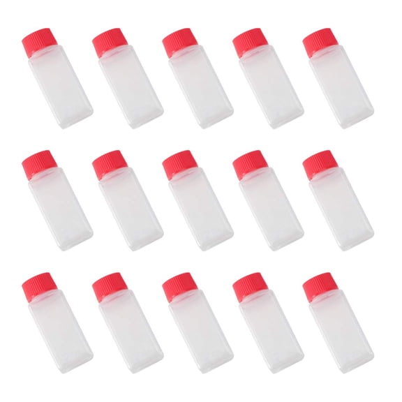 Disposable Condiment Bottle Empty Seasoning Container Mini Plastic 1.57 in for Kitchen Party Use