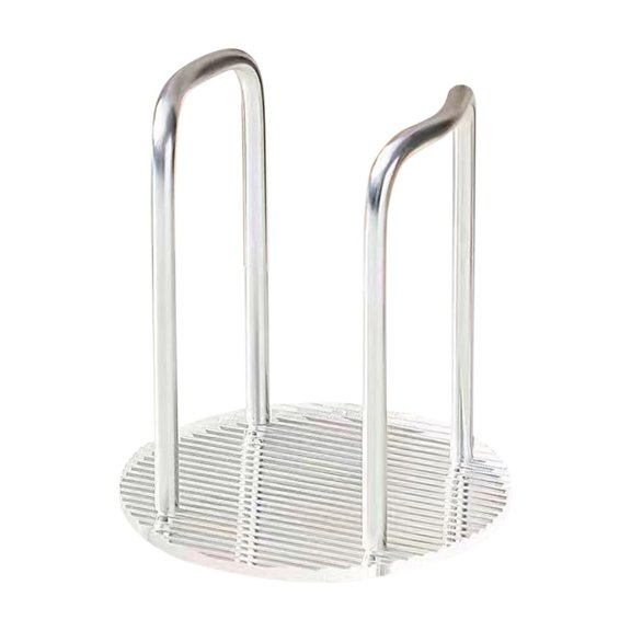 Disposable Cup Holders, Acrylic Cup Storage Rack, Multifunctional Home Coffee Tea Cup Holder with Sturdy Metal Handle and Space-Saving Double-Sided Design, Gold Finish