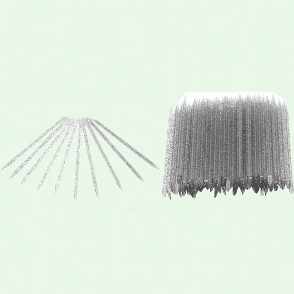 Disposable Cuticle Pusher Stick Set, Nail Salon Home Use Nail Tools