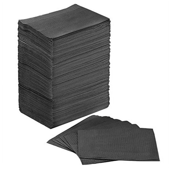 Disposable Dental Bibs 3-Ply Medical Tattoo Towels 13"x18",125Pcs/Bag