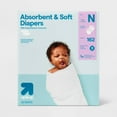 thumbnail image 1 of Disposable Diapers - Newborn Size - 162ct, 1 of 7