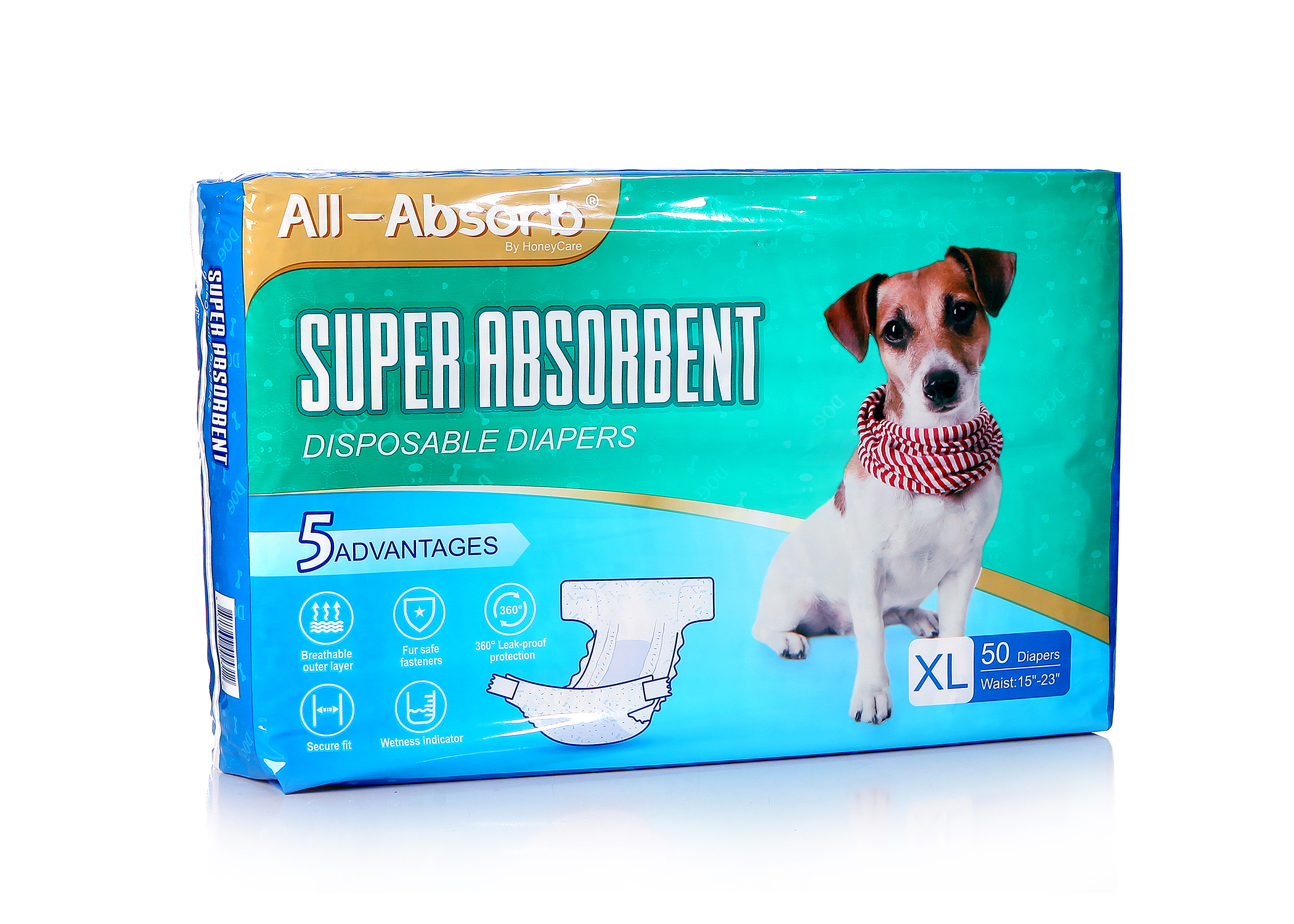 Disposable Dog Diaper Female X Large 50 ct Walmart