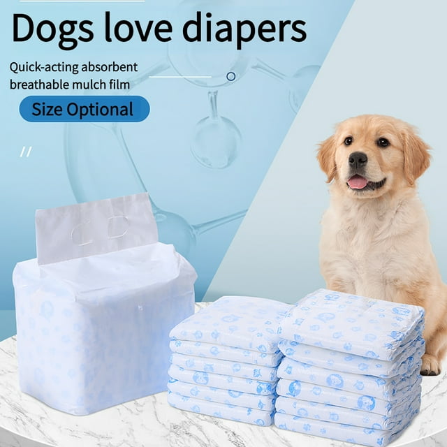 Disposable Dog Diapers Pet Diapers Are Absorbent For Small And Large