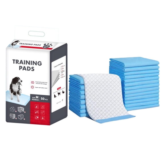 Disposable Dog Pee Pads Highly Absorbent Puppy Training Pads with Charcoal Odor Control, Leak Proof Quick Dry Potty Mat for Small Medium Large Dogs Cats, Heavy Duty Thickened Wee Wee Pads，B M
