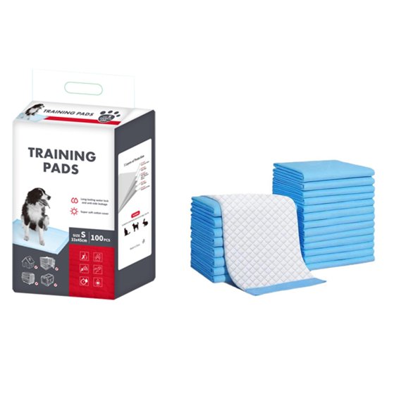 Disposable Dog Pee Pads Highly Absorbent Puppy Training Pads with Charcoal Odor Control, Leak Proof Quick Dry Potty Mat for Small Medium Large Dogs Cats, Heavy Duty Thickened Wee Wee Pads,A S