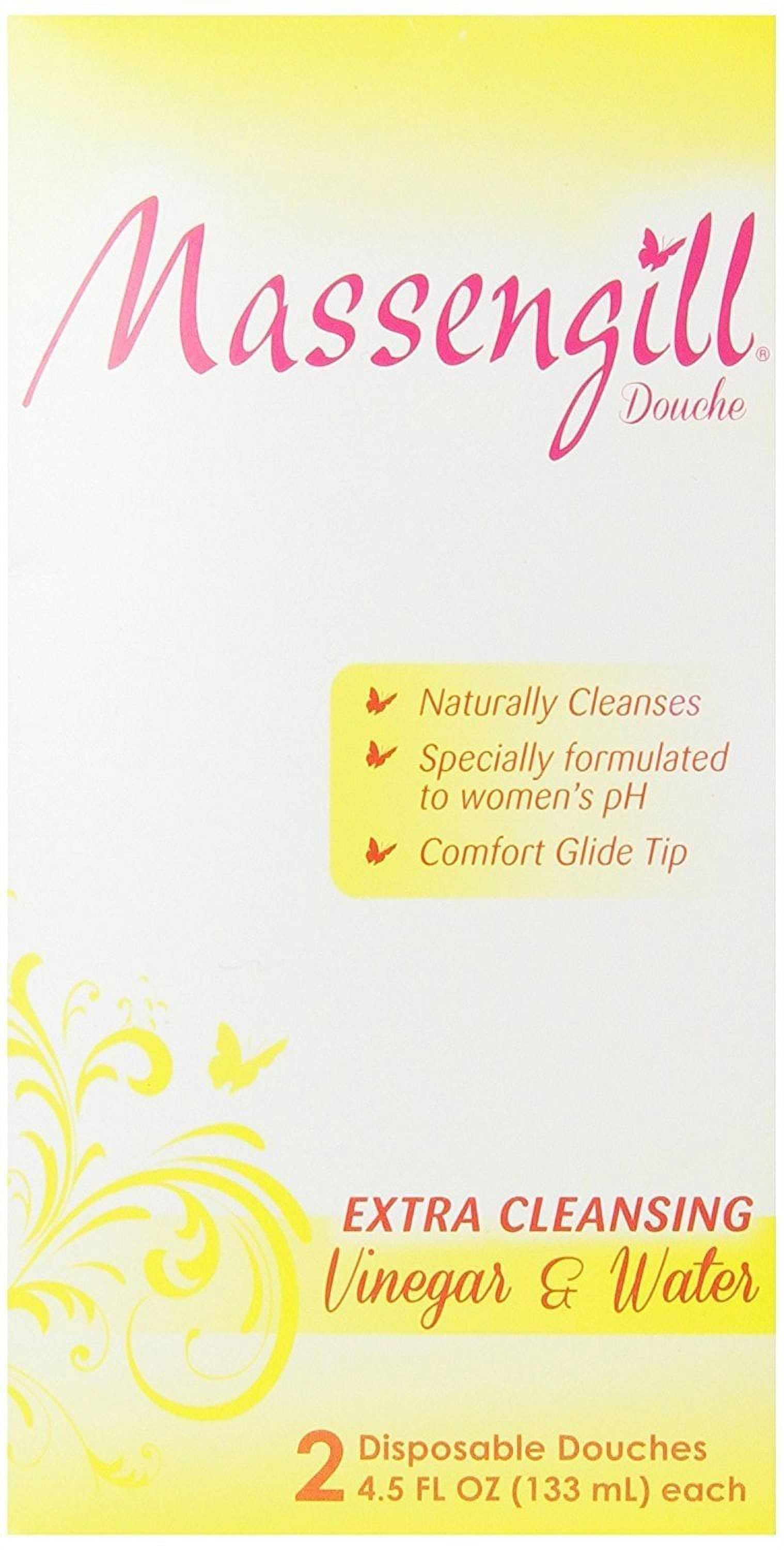 Disposable Douches Extra Cleansing Vinegar & Water 4 CT