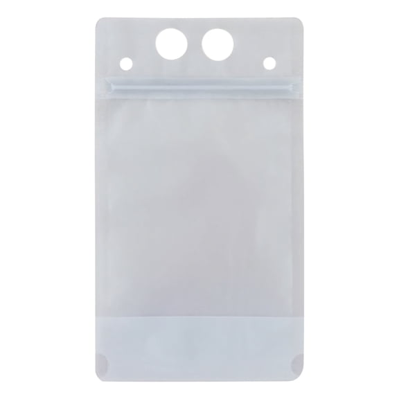 Disposable Drink Bags with Funnel, Portable Leakproof Liquid Pouches, Plastic Juice and Beverage Containers for Travel, Camping, and Parties