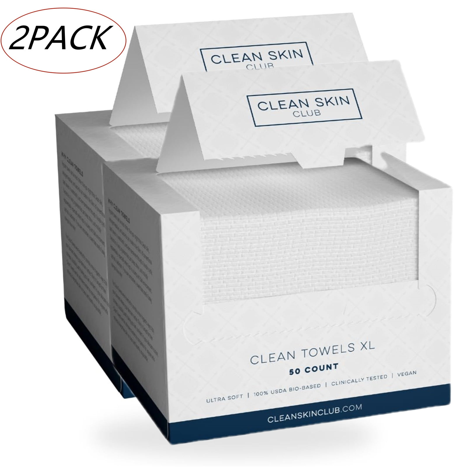 50 Pack Individual Makeup Remover Wipes, Individually Wrapped Face Cleansing Wipes, Travel Makeup Remover Cloth For Travel, Hotel Skin Care(Blue